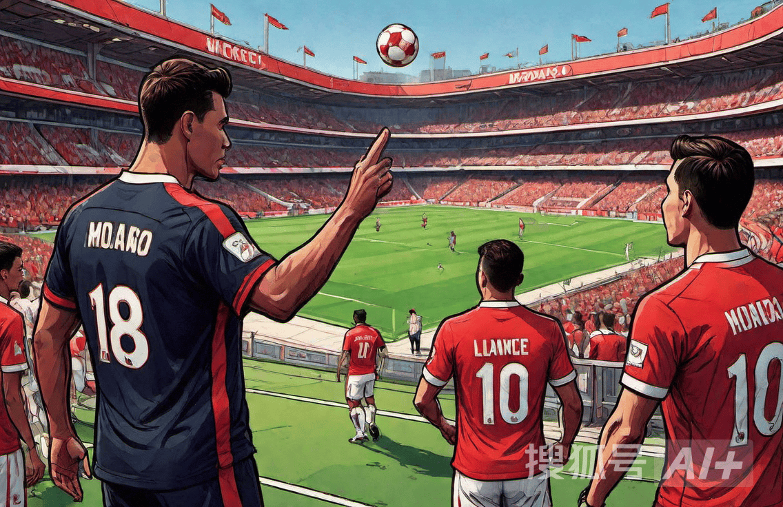 摩纳哥球迷为队伍加油鼓劲士气高昂