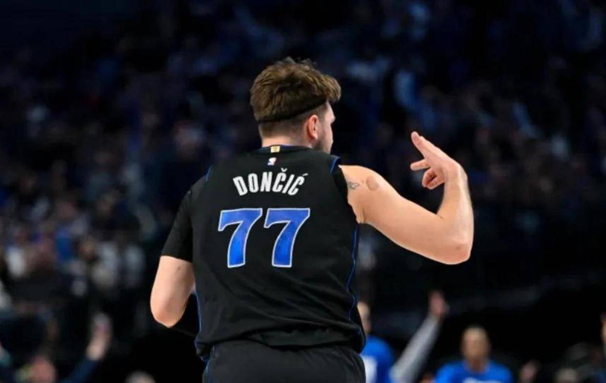 山东队碾压骑士，东契奇刷新纪录