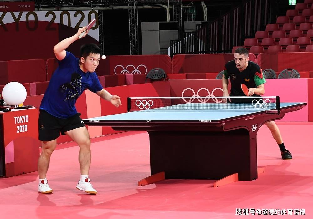 包含德国乒乓球队横扫波兰乒乓球队，奥恰洛夫统治全场的词条